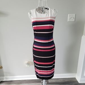 White House Black Market dress w/cardigan